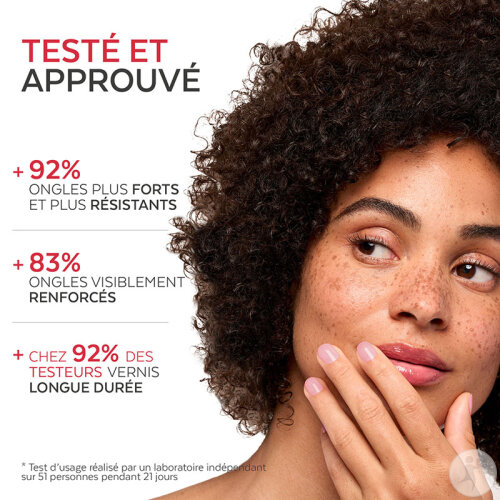 Poderm Vernis Color Strong Durcisseur Pour Les Ongles Cassants 310 Gloss Éclat 8ml-3
