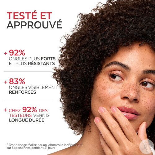 Poderm Vernis Color Strong Durcisseur Pour Les Ongles Cassants 916 Gloss Vitality 8ml-3