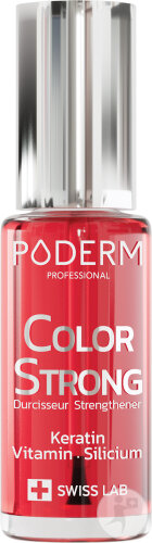 Poderm Vernis Color Strong Durcisseur Pour Les Ongles Cassants 916 Gloss Vitality 8ml