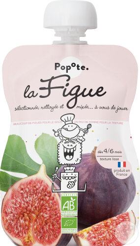 Popote Gourde Figue Bio 120g