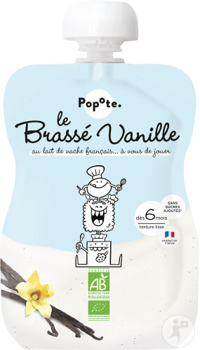 Popote Le Brassé Vanille Bio 100g