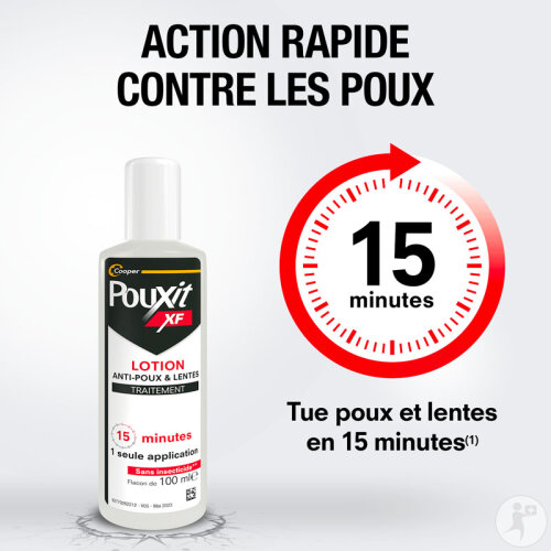 Pouxit XF Lotion Anti-Poux Et Lentes Flacon 100ml-3