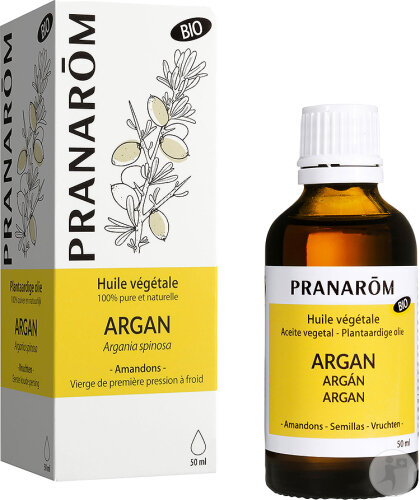 Pranarôm Argan Huile Végétale Bio 50ml