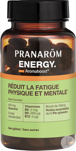 Pranarom Aromaboost Energy 60 Gélules