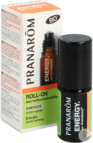 Pranarôm Aromaboost Energy Bio Roll-On 5ml