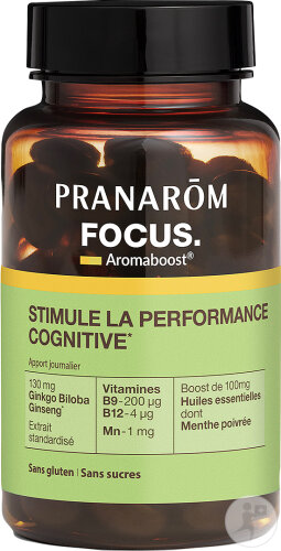 Pranarom Aromaboost Focus 60 Gélules