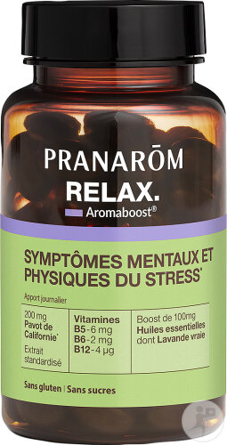 Pranarom Aromaboost Relax 60 Gélules