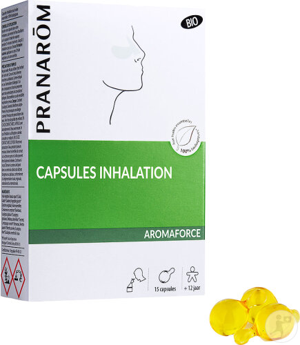 Pranarôm Aromaforce Capsules Inhalation Bio 15 Mono-Doses