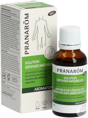 Pranarôm Aromaforce Solution Défenses Naturelles Aux Huiles Essentielles Bio 30ml