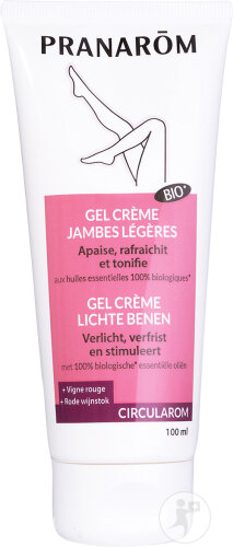 Pranarôm Circularom Gel Crème Jambes Légères Bio Tube 100ml