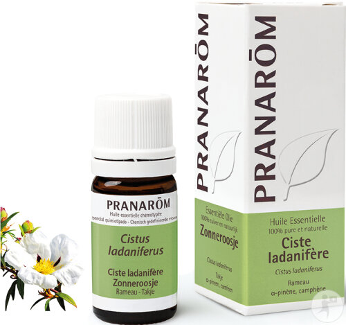 Pranarôm Ciste Ladanifère Huile Essentielle 5ml