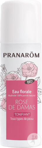 Pranarôm Eau Florale De Rose De Damas Bio Tous Types De Peaux 50ml