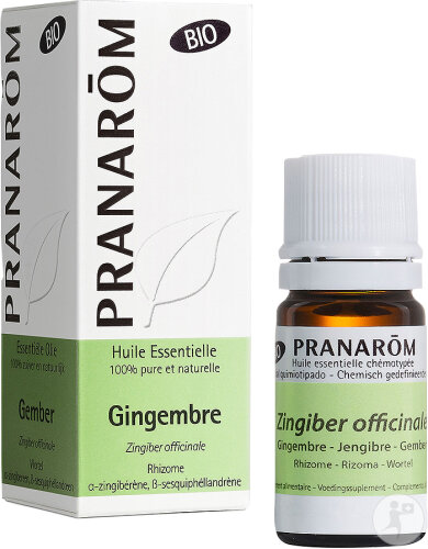 Pranarôm Gingembre Huile Essentielle Bio 5ml
