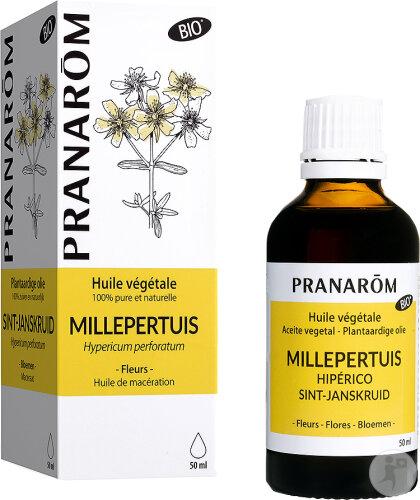 Pranarôm Huile De Macération Millepertuis Bio 50ml