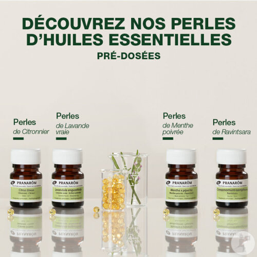 Pranarôm Huile Essentielle De Citronnier Perles Bio 60 Perles | Newpharma