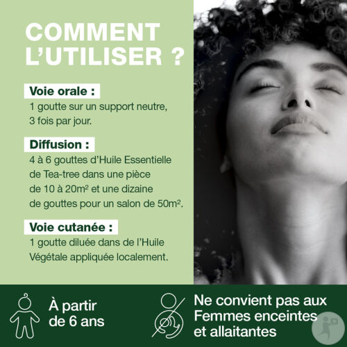 Pranarôm Huile Essentielle Tea-Tree Bio 10ml-4