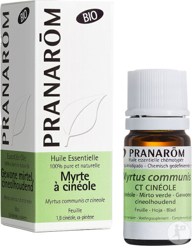 Pranarôm Myrte A Cinéole Huile Essentielle Bio 5ml