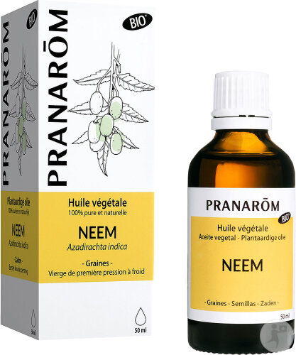 Pranarôm Neem Huile Végétale Bio 50ml