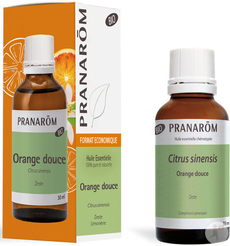 Pranarôm Orange Douce Huile Essentielle Bio 30ml