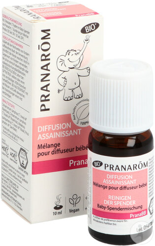 Pranarôm PranaBB Mélange Diffusion Assainissant Bio 10ml