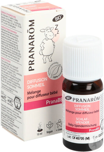 Pranarôm PranaBB Mélange Diffusion Sommeil Bio 10ml