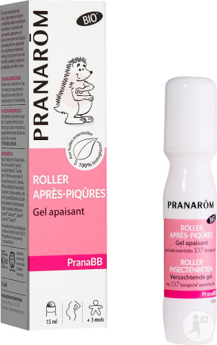 Pranarôm PranaBB Roller Après-Piqûres Gel Apaisant Bio 15ml