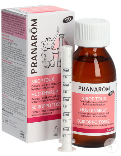 Pranarôm PranaBB Sirop Toux Bio 120ml