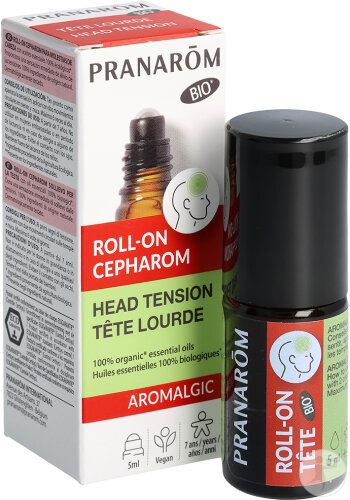 Pranarôm Roller Cepharom Tête Lourde Bio 5ml