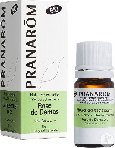 Pranarôm Rose De Damas Huile Essentielle Bio 2ml