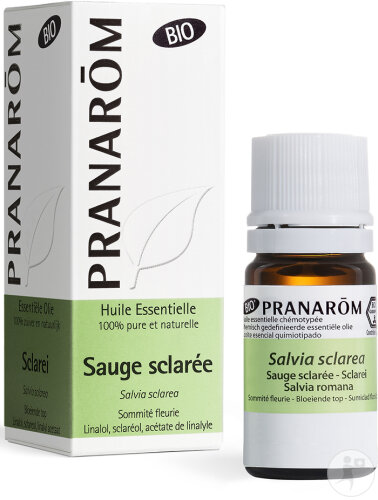 Pranarôm Sauge Sclarée Huile Essentielle Bio 5ml
