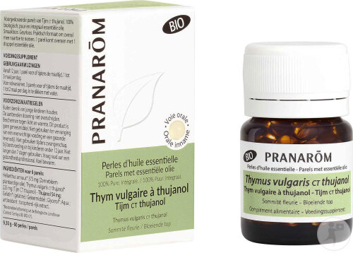 Pranarôm Thym Vulgaire À Thujanol Bio 60 Perles