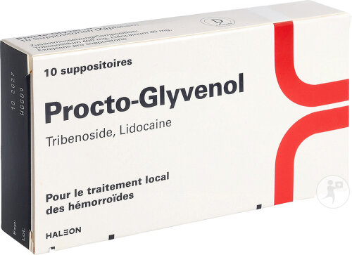 Procto-Glyvenol Suppositoires 400mg 10 Pièces
