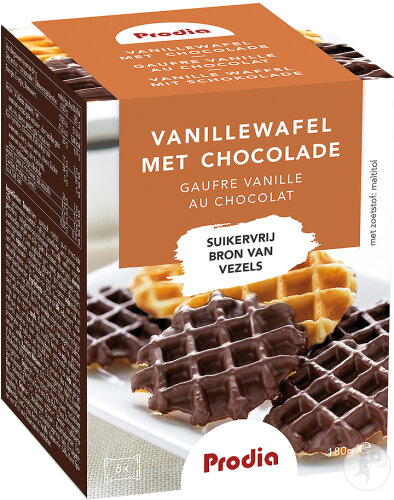 Prodia Gaufres Vanille Au Chocolat 185g