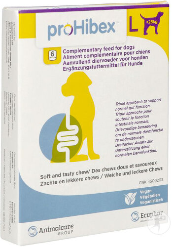 Prohibex L Chiens > 25kg Des Chews Doux Et Savoureux 6 Pièces