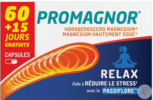 Promagnor Relax 60 + 15 Capsules