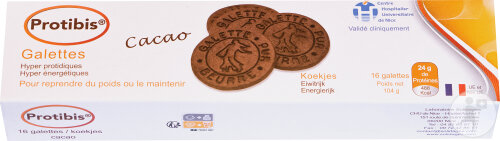 Protibis Hp-Hc Galette Cacao 16x6,5g