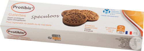 Protibis Galettes HP-HC Gourmandes Spéculoos 16 Pièces