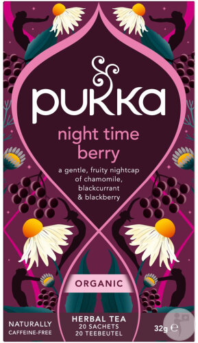 Pukka Bio Ciel Étoilé De Fruits Rouges 20 Sachets