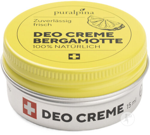 Puralpina Déodorant Crème Bergamote 15ml