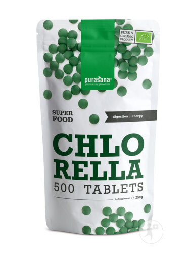 Purasana Vegan Chlorella Bio 500 Gélules-2