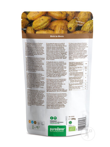 Purasana Fèves De Cacao 200g-3