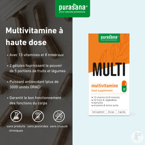 Purasana Multivitamine 60 Capsules-5