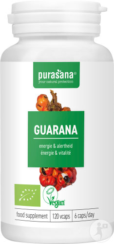 Purasana Guarana Bio Capsules 120x300mg