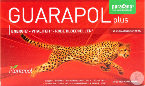Purasana Guarapol Plus Ampoules 20x10ml