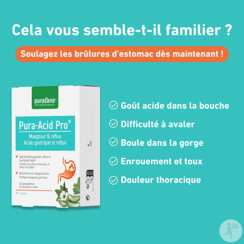 Purasana Pura-Acid Pro 20 Comprimées À Macher-6