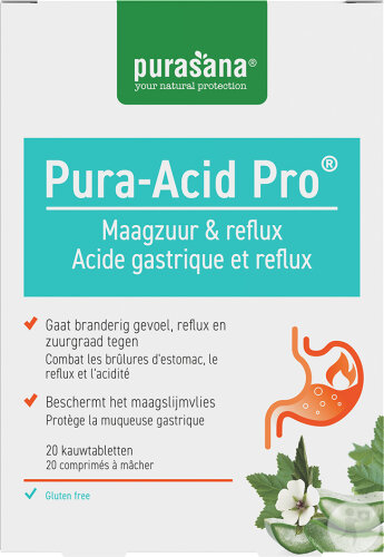 Purasana Pura-Acid Pro 20 Comprimées À Macher