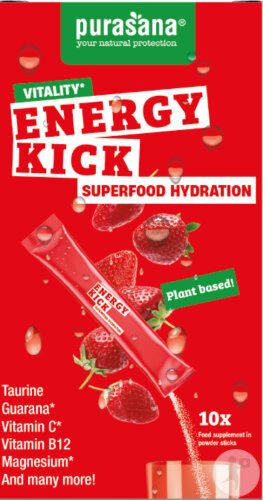 Purasana Superfood Hydration Energy Kick Vitality Sachets 10x4,5g