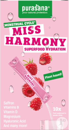 Purasana Superfood Hydration Miss Harmony Menstrual Cycle Sachets 10x4,5g