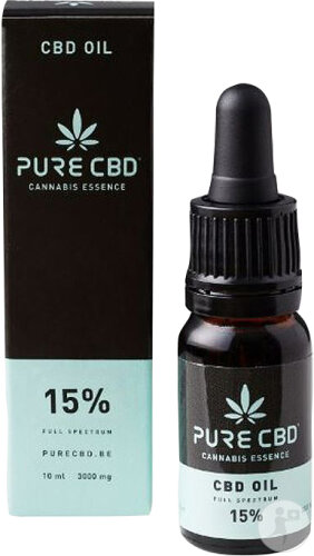 Pure CBD Oil Full Spectrum 15% Flacon Compte-Gouttes 10ml