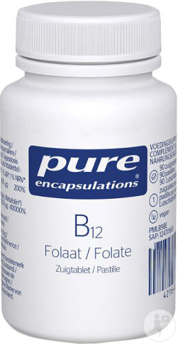 Pure Encapsulations B12 Folate 90 Pastilles